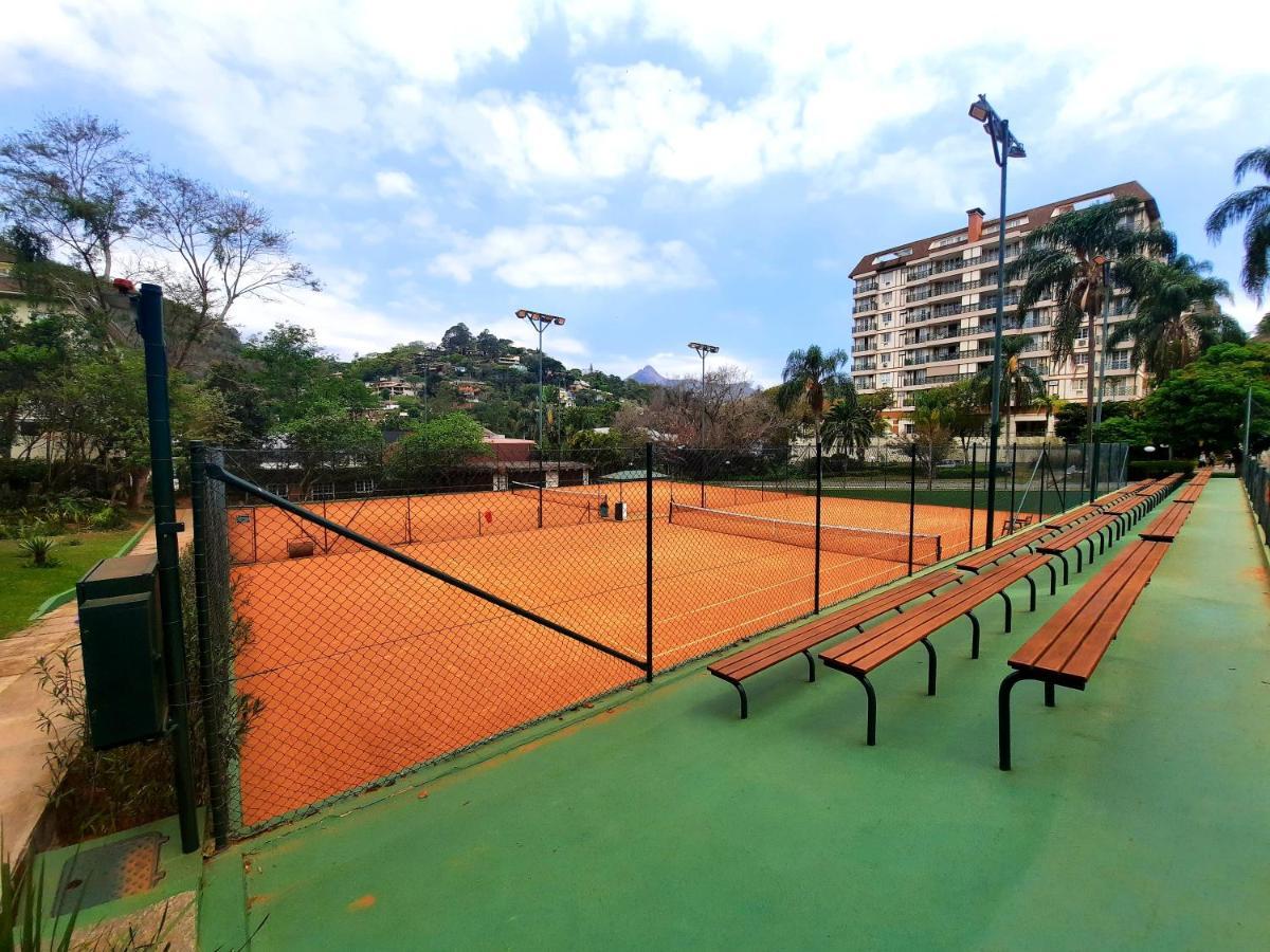 Estudio Itaipava - Granja Brasil - Flat Luxo 419 - Com Piscina Петрополис Экстерьер фото