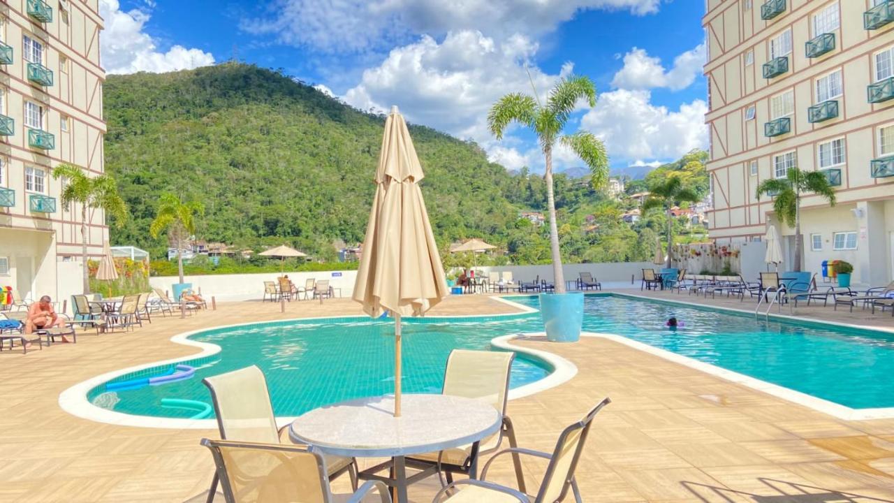 Estudio Itaipava - Granja Brasil - Flat Luxo 419 - Com Piscina Петрополис Экстерьер фото