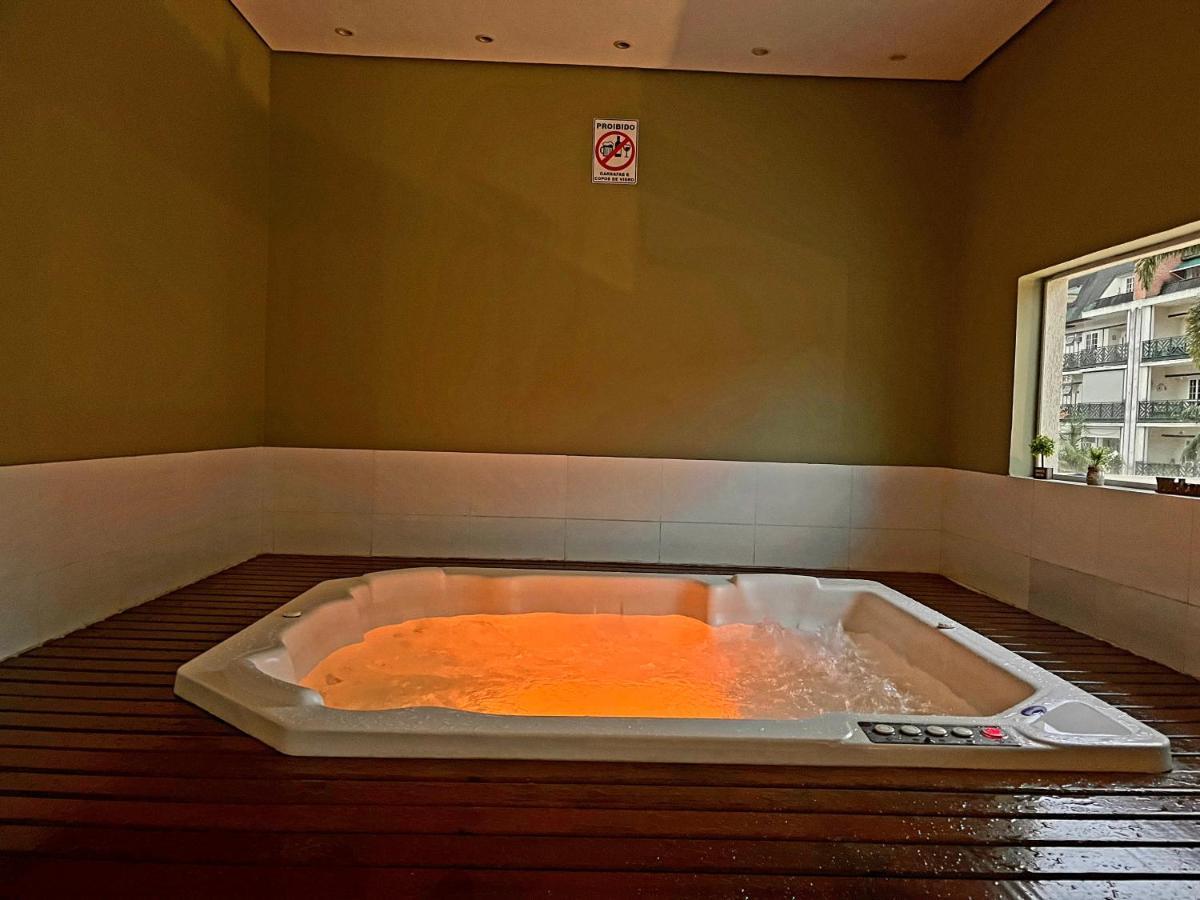 Estudio Itaipava - Granja Brasil - Flat Luxo 419 - Com Piscina Петрополис Экстерьер фото