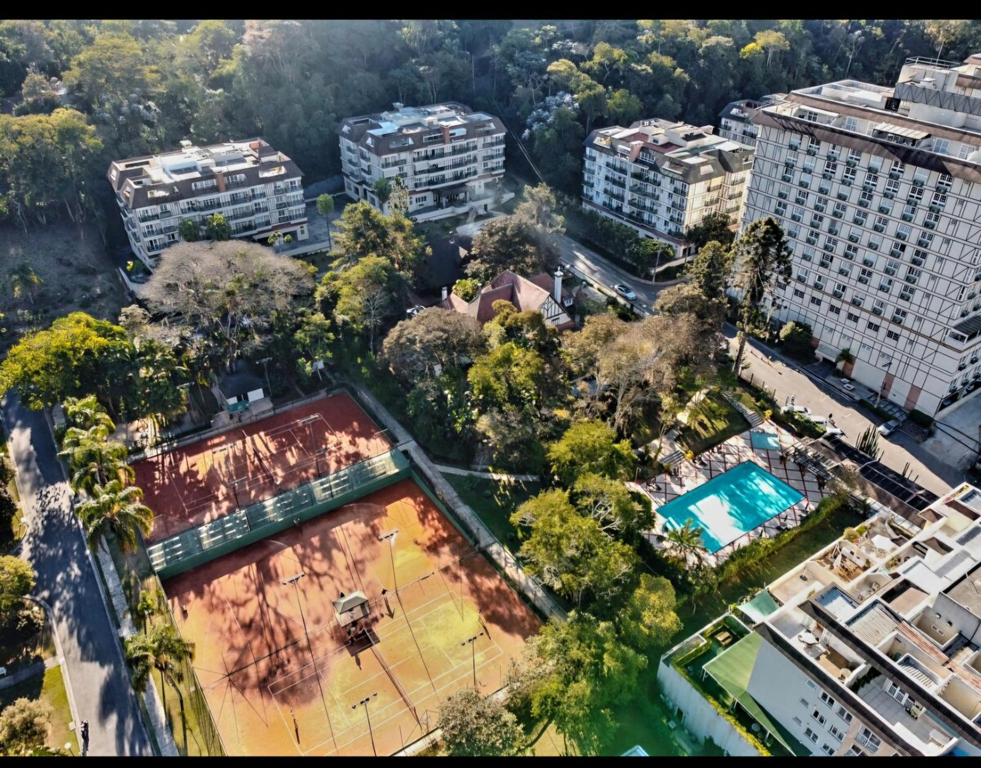 Estudio Itaipava - Granja Brasil - Flat Luxo 419 - Com Piscina Петрополис Экстерьер фото